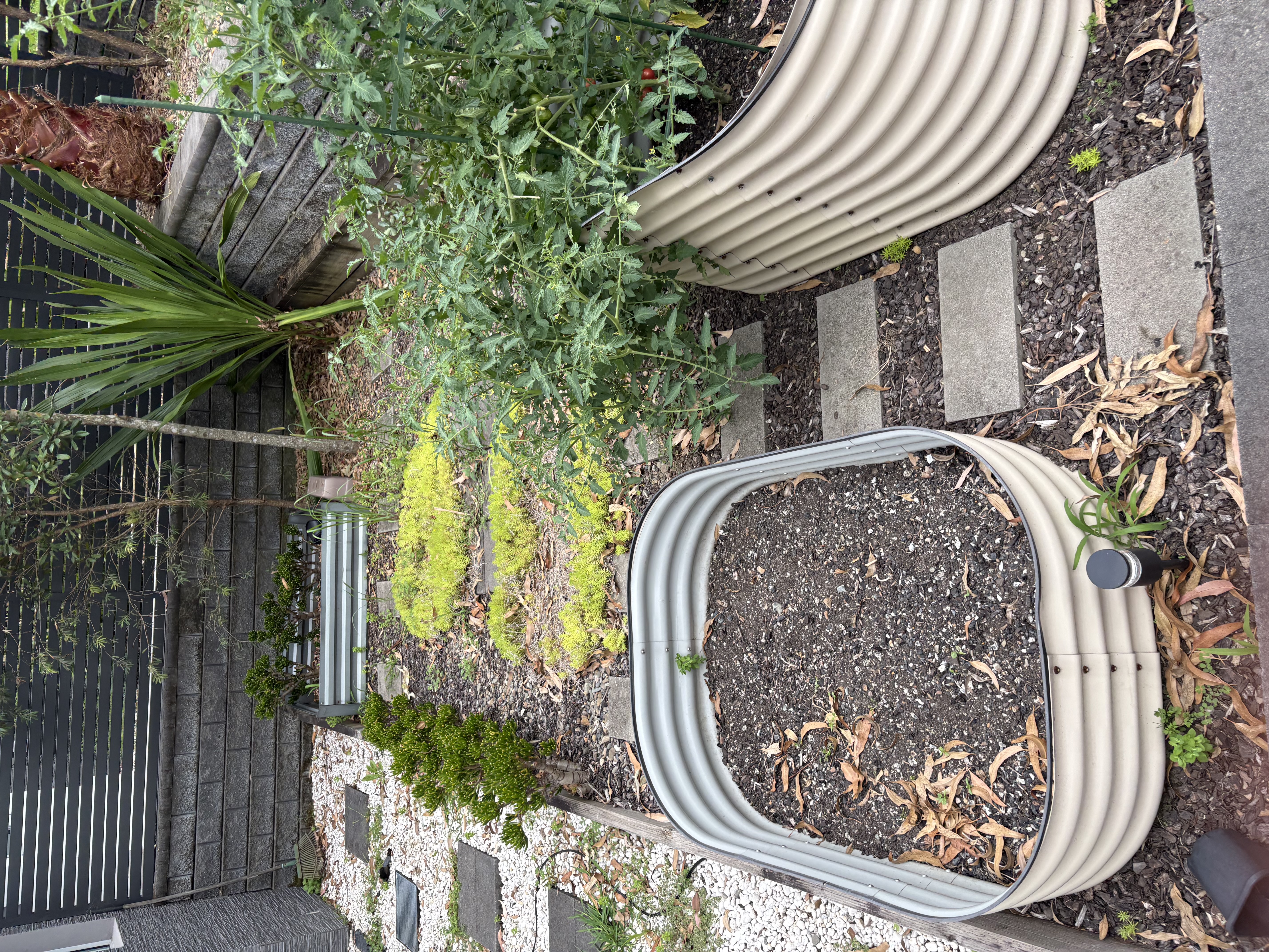 Raised garden bed installation and soil work - ETF Gardens