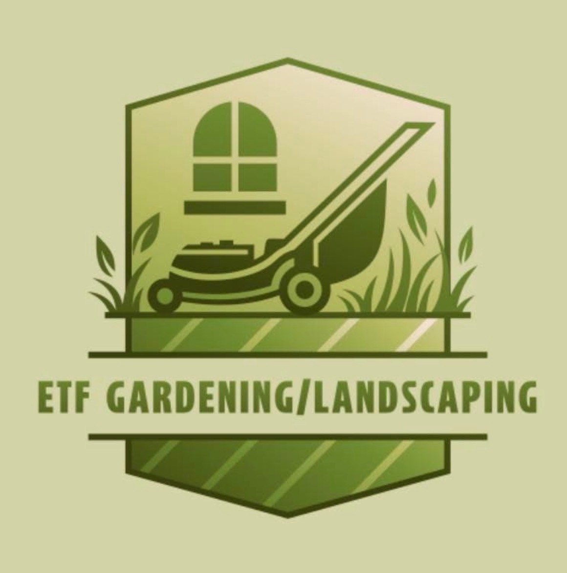 ETF Gardening & Landscaping Logo